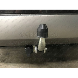 H077A GALIA Полностью оцинкованный фаркоп на Hyundai Starex 2008-2018, 2018-2023, Hyundai H1 2008-2018, 2018-2023. Тип шара: A. Установка без снятия и выреза бампера. Нагрузки: 23