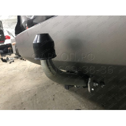 H077A GALIA Полностью оцинкованный фаркоп на Hyundai Starex 2008-2018, 2018-2023, Hyundai H1 2008-2018, 2018-2023. Тип шара: A. Установка без снятия и выреза бампера. Нагрузки: 23
