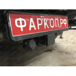 FA 0375-E Бизон Фаркоп на Suzuki Grand Vitara II 5 дверей 2005-2015. Требуется подрезка бампера. Тип шара: E (легкосъемный шар под квадрат). Нагрузки: 2600/120 кг. Не 