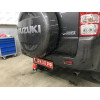 FA 0375-E Бизон Фаркоп на Suzuki Grand Vitara II 5 дверей 2005-2015. Требуется подрезка бампера. Тип шара: E (легкосъемный шар под квадрат). Нагрузки: 2600/120 кг. Не комплектуется электрикой