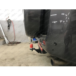 FA 0375-E Бизон Фаркоп на Suzuki Grand Vitara II 5 дверей 2005-2015. Требуется подрезка бампера. Тип шара: E (легкосъемный шар под квадрат). Нагрузки: 2600/120 кг. Не 