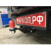 FA 0375-E Бизон Фаркоп на Suzuki Grand Vitara II 5 дверей 2005-2015. Требуется подрезка бампера. Тип шара: E (легкосъемный шар под квадрат). Нагрузки: 2600/120 кг. Не комплектуется электрикой