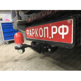 FA 0375-E Бизон Фаркоп на Suzuki Grand Vitara II 5 дверей 2005-2015. Требуется подрезка бампера. Тип шара: E (легкосъемный шар под квадрат). Нагрузки: 2600/120 кг. Не 