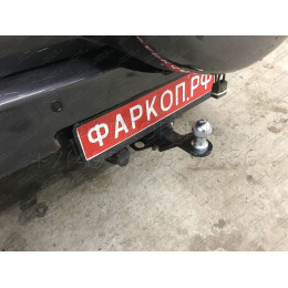 FA 0375-E Бизон Фаркоп на Suzuki Grand Vitara II 5 дверей 2005-2015. Требуется подрезка бампера. Тип шара: E (легкосъемный шар под квадрат). Нагрузки: 2600/120 кг. Не 