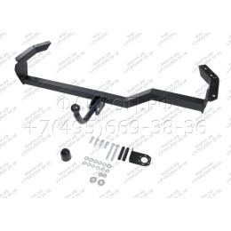 H.T75.A HALTY Фаркоп на Toyota Voxy 4WD 2001-2007, Toyota Noah 4WD 2001-2007 без подрезки бампера. Тип шара: A. Нагрузки: 750/75 кг, масса фаркопа 15,8 кг