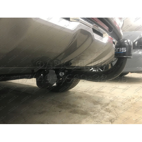 3325-A ORIS Фаркоп на Haval F7 2019-2024, Haval F7x 2019-2024 без подрезки бампера. Тип шара: A. Нагрузки: 1500/75 кг, масса фаркопа 20,4 кг (без электрики в комплекте)