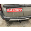 1231-A ORIS Фаркоп на Лада Ларгус 2012-, Лада Ларгус Cross 2012- без подрезки бампера. Тип шара: A. Нагрузки: 1300/75 кг, масса фаркопа 18,6 кг (без электрики в комплекте)