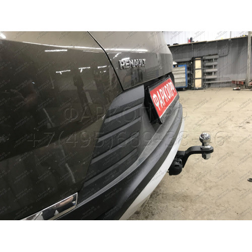 RAR-19-991122.00 PT GROUP Фаркоп на Renault Arkana 2019-2022 без подрезки бампера. Тип шара: E (легкосъемный шар под квадрат). Нагрузки: 1500/75 кг, масса фаркопа 18,4 кг (без электрики в комплекте)