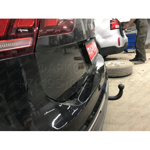 VW 35 AVTOS Фаркоп на Volkswagen Tiguan 2007-2016, Tiguan 2 2016-2024, Audi Q3 2011-2018. Необходима значительная подрезка бампера. Тип шара: A. Нагрузки: 2500/100 кг, масса фаркопа 15,5 кг (без электрики в комплекте)