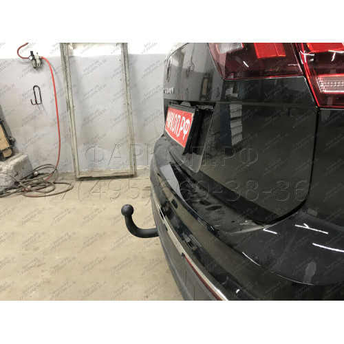 VW 35 AVTOS Фаркоп на Volkswagen Tiguan 2007-2016, Tiguan 2 2016-2024, Audi Q3 2011-2018. Необходима значительная подрезка бампера. Тип шара: A. Нагрузки: 2500/100 кг, масса фаркопа 15,5 кг (без электрики в комплекте)