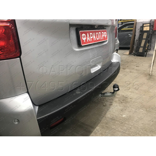 C072C GALIA Полностью оцинкованный фаркоп на Citroen Spacetourer 2016-, Peugeot Traveller 2016-, Citroen Jumpy 2016-, Peugeot Expert 2016-, Toyota Proace 2016-, Opel Zafira LIfe 2019-, Opel Vivaro 2019-, FIAT Scudo 2022-, FIAT Ulysse 2022-, Citroen Dispat