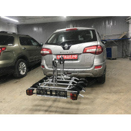 R092A GALIA Полностью оцинкованный фаркоп на Renault Koleos 2008-2016. Подрозетник убирается за бампер. Тип шара: A. Без выреза бампера. Нагрузки: 2000/100 кг, ма