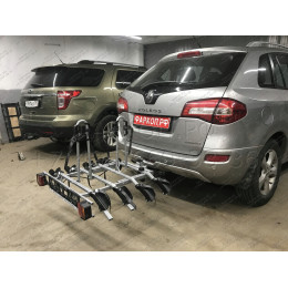 R092A GALIA Полностью оцинкованный фаркоп на Renault Koleos 2008-2016. Подрозетник убирается за бампер. Тип шара: A. Без выреза бампера. Нагрузки: 2000/100 кг, ма