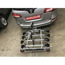 R092A GALIA Полностью оцинкованный фаркоп на Renault Koleos 2008-2016. Подрозетник убирается за бампер. Тип шара: A. Без выреза бампера. Нагрузки: 2000/100 кг, ма