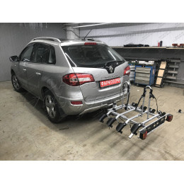 R092A GALIA Полностью оцинкованный фаркоп на Renault Koleos 2008-2016. Подрозетник убирается за бампер. Тип шара: A. Без выреза бампера. Нагрузки: 2000/100 кг, ма