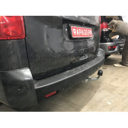 C072C GALIA Полностью оцинкованный фаркоп на Citroen Spacetourer 2016-, Peugeot Traveller 2016-, Citroen Jumpy 2016-, Peugeot Expert 2016-, Toyota Proace 2016-, Opel Zafira LIfe 2019-, Opel Vivaro 2019-, FIAT Scudo 2022-, FIAT