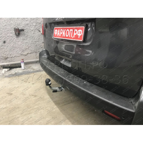 C072C GALIA Полностью оцинкованный фаркоп на Citroen Spacetourer 2016-, Peugeot Traveller 2016-, Citroen Jumpy 2016-, Peugeot Expert 2016-, Toyota Proace 2016-, Opel Zafira LIfe 2019-, Opel Vivaro 2019-, FIAT Scudo 2022-, FIAT Ulysse 2022-, Citroen Dispat