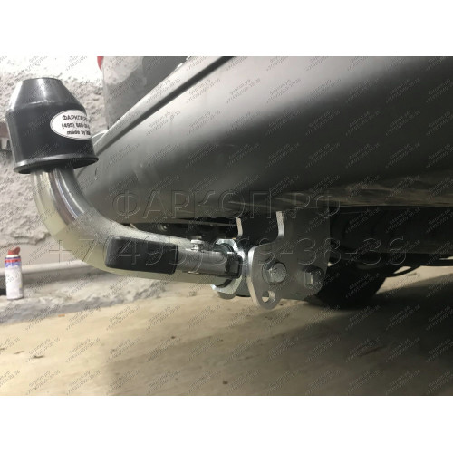 C072C GALIA Полностью оцинкованный фаркоп на Citroen Spacetourer 2016-, Peugeot Traveller 2016-, Citroen Jumpy 2016-, Peugeot Expert 2016-, Toyota Proace 2016-, Opel Zafira LIfe 2019-, Opel Vivaro 2019-, FIAT Scudo 2022-, FIAT Ulysse 2022-, Citroen Dispat