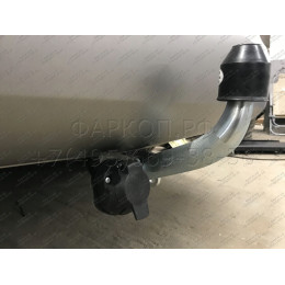 H077A GALIA Полностью оцинкованный фаркоп на Hyundai Starex 2008-2018, 2018-2023, Hyundai H1 2008-2018, 2018-2023. Тип шара: A. Установка без снятия и выреза бампера. Нагрузки: 23