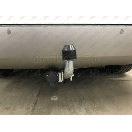 H077A GALIA Полностью оцинкованный фаркоп на Hyundai Starex 2008-2018, 2018-2023, Hyundai H1 2008-2018, 2018-2023. Тип шара: A. Установка без снятия и выреза бампера. Нагрузки: 23