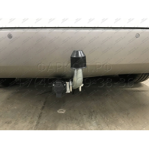 H077A GALIA Полностью оцинкованный фаркоп на Hyundai Starex 2008-2018, 2018-2023, Hyundai H1 2008-2018, 2018-2023. Тип шара: A. Установка без снятия и выреза бампера. Нагрузки: 2300/100 кг, масса фаркопа 24,22 кг