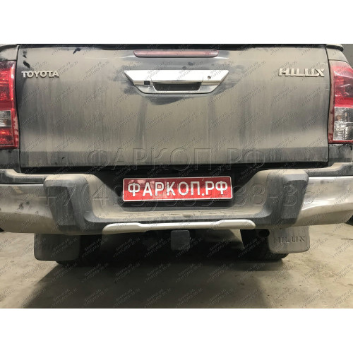 FA 0971-E Бизон Фаркоп на Toyota Hilux 2015-, JAC T6 2019-, JAC T8 2019-, JAC T8 Pro 2023-, Sollers ST6 2023-, Sollers ST8 2024- без подрезки бампера. Тип шара: E (легкосъемный шар под квадрат). Нагрузки: 3500/120 кг. Не комплектуется электрикой