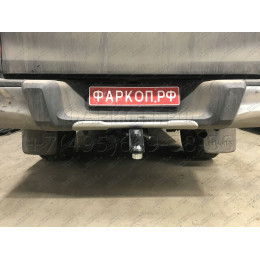 FA 0971-E Бизон Фаркоп на Toyota Hilux 2015-, JAC T6 2019-, JAC T8 2019-, JAC T8 Pro 2023-, Sollers ST6 2023-, Sollers ST8 2024- без подрезки бампера. Тип шара: E (легкосъемный шар под квадрат