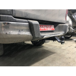 FA 0971-E Бизон Фаркоп на Toyota Hilux 2015-, JAC T6 2019-, JAC T8 2019-, JAC T8 Pro 2023-, Sollers ST6 2023-, Sollers ST8 2024- без подрезки бампера. Тип шара: E (легкосъемный шар под квадрат