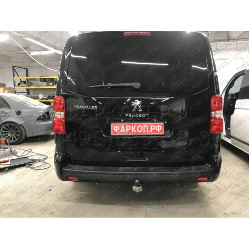 C072C GALIA Полностью оцинкованный фаркоп на Citroen Spacetourer 2016-, Peugeot Traveller 2016-, Citroen Jumpy 2016-, Peugeot Expert 2016-, Toyota Proace 2016-, Opel Zafira LIfe 2019-, Opel Vivaro 2019-, FIAT Scudo 2022-, FIAT Ulysse 2022-, Citroen Dispat