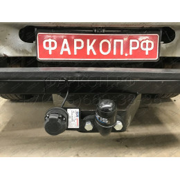 3313-F ORIS Фаркоп на Great Wall Wingle 3,5,7 2006-2016, 2018- без выреза бампера. Тип шара: F. Нагрузки: 2000/75 кг, масса фаркопа 24,8 кг (без электрики в комплекте)