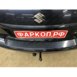 SZ 10 AVTOS Фаркоп на Suzuki SX4 седан 2006-2013 без подрезки бампера. Тип шара: A. Нагрузки: 1200/75 кг, масса фаркопа 19 кг (без электрики в комплекте)