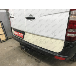 MB 06 AVTOS Фаркоп на Mercedes Sprinter одинарные колеса, без ступеньки, база 3250 мм / 4325 мм 2006-2019, 2019-. Требуется подрезка бампера. Тип шара: F. Нагрузки: 3500/140