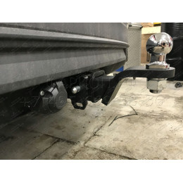 SKQ-17-991122.00 PT GROUP Фаркоп на Volkswagen Tiguan 2008-2017, 2017-2024 (без подрезки бампера), Skoda Kodiaq 2017-2023, 2023- (требуется подрезка бампера), Skoda Karoq 2019- (требуется подр