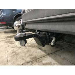 SKQ-17-991122.00 PT GROUP Фаркоп на Volkswagen Tiguan 2008-2017, 2017-2024 (без подрезки бампера), Skoda Kodiaq 2017-2023, 2023- (требуется подрезка бампера), Skoda Karoq 2019- (требуется подр
