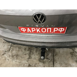 SKQ-17-991122.00 PT GROUP Фаркоп на Volkswagen Tiguan 2008-2017, 2017-2024 (без подрезки бампера), Skoda Kodiaq 2017-2023, 2023- (требуется подрезка бампера), Skoda Karoq 2019- (требуется подр