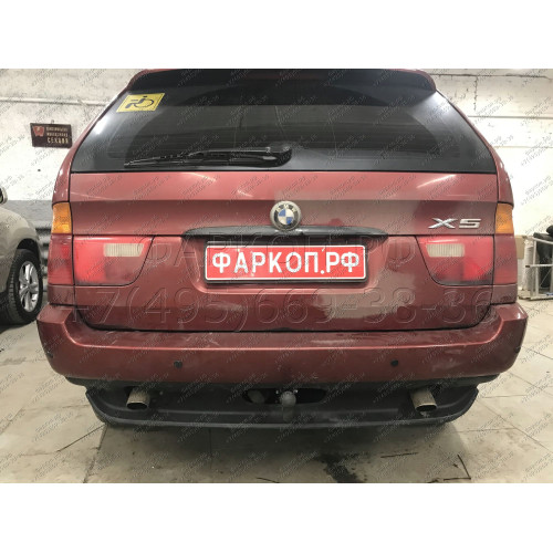 BM 01 AVTOS Фаркоп на BMW X5 E53 2000-2007. Необходима подрезка бампера. Тип шара: A. Нагрузки: 2500/100 кг, масса фаркопа 20,5 кг (без электрики в комплекте)