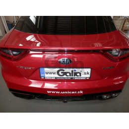 K045A GALIA Полностью оцинкованный фаркоп на Kia Stinger 2017-2023. Тип шара: A. Невидимый вырез бампера. Нагрузки: 1500/75 кг, масса фаркопа 18,02 кг