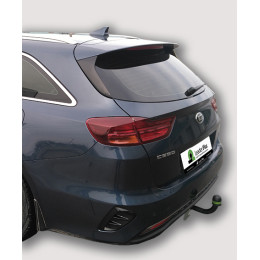 K125-A Лидер-плюс ТСУ для Kia Ceed универсал 2019-, Kia Proceed 2019- без снятия и выреза бампера. Нагрузки: 1200/75 кг, масса фаркопа 18,7 кг (без электрики в компл