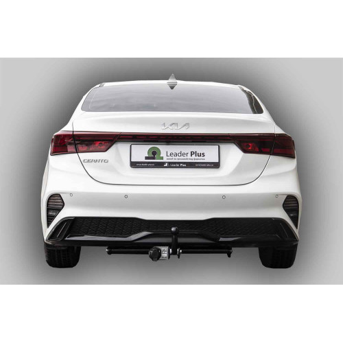 K134-A Лидер-плюс ТСУ для Kia Cerato IV седан рестайл 2021- без снятия и выреза бампера. Тип шара: A. Нагрузки: 1200/75 кг, масса фаркопа 14,05 кг (без электрики в комплекте)