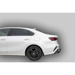 K134-A Лидер-плюс ТСУ для Kia Cerato IV седан рестайл 2021- без снятия и выреза бампера. Тип шара: A. Нагрузки: 1200/75 кг, масса фаркопа 14,05 кг (без электрики 