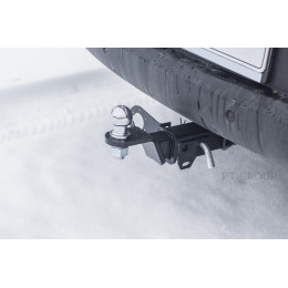KSG-10-991122.00 PT GROUP Фаркоп на Kia Sportage 3 2010-2016 без подрезки бампера. Тип шара: E (легкосъемный шар под квадрат). Нагрузки: 2800/80 кг, масса фаркопа 17,1 кг (