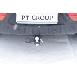 KSG-10-991122.00 PT GROUP Фаркоп на Kia Sportage 3 2010-2016 без подрезки бампера. Тип шара: E (легкосъемный шар под квадрат). Нагрузки: 2800/80 кг, масса фаркопа 17,1 кг (