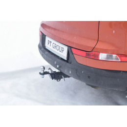 KSG-10-991122.00 PT GROUP Фаркоп на Kia Sportage 3 2010-2016 без подрезки бампера. Тип шара: E (легкосъемный шар под квадрат). Нагрузки: 2800/80 кг, масса фаркопа 17,1 кг (