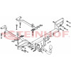 L-116 STEINHOF Фаркоп на Land Rover Range Rover Sport L494 2013-2022. Требуется подрезка бампера. Тип шара: A. Нагрузки: 3500/150 кг, масса фаркопа 28,6 кг (без электрики в комплекте)