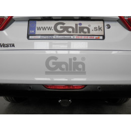 L025A GALIA Полностью оцинкованный фаркоп на Lada Vesta седан/универсал (установка без выреза бампера), в т.ч. SW Cross 2015-2022 (установка с подрезкой бампер