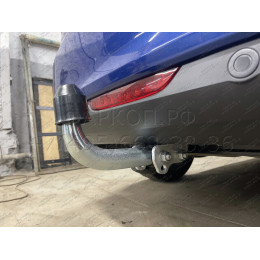 L025A GALIA Полностью оцинкованный фаркоп на Lada Vesta седан/универсал (установка без выреза бампера), в т.ч. SW Cross 2015-2022 (установка с подрезкой бампер