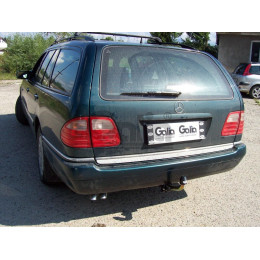 M027A GALIA Полностью оцинкованный фаркоп на Mercedes E-Class s210 универсал 1996-2003. Тип шара: A. Без выреза бампера. Нагрузки: 2200/75 кг, масса фаркопа 22,01 кг