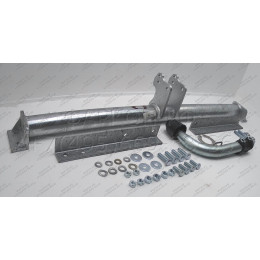 M027A GALIA Полностью оцинкованный фаркоп на Mercedes E-Class s210 универсал 1996-2003. Тип шара: A. Без выреза бампера. Нагрузки: 2200/75 кг, масса фаркопа 22,01 кг