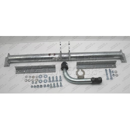 M027A GALIA Полностью оцинкованный фаркоп на Mercedes E-Class s210 универсал 1996-2003. Тип шара: A. Без выреза бампера. Нагрузки: 2200/75 кг, масса фаркопа 22,01 кг