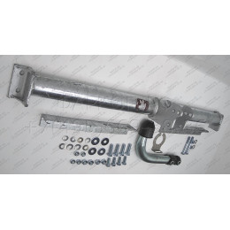 M027A GALIA Полностью оцинкованный фаркоп на Mercedes E-Class s210 универсал 1996-2003. Тип шара: A. Без выреза бампера. Нагрузки: 2200/75 кг, масса фаркопа 22,01 кг
